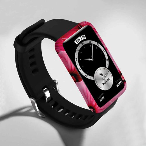 Huawei_Watch Fit_Pink_Flower_4